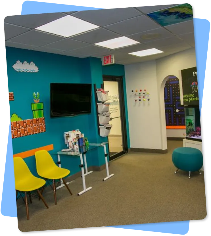 Fish Tank at Pediatric Dental Associates of Randolph